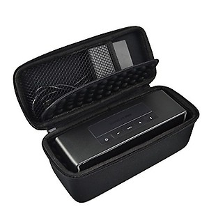 Estarer Carry Case for Bose Soundlink Mini I and Mini II Wireless Bluetooth Speaker Portable Hard Sleeve-Black price in India.