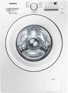 Samsung 8 kg Fully automatic front load Washing machine - WW80J3237KW , White price in India.