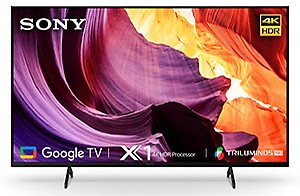 Sony 126 cm (50 inches) X80K 4K Ultra HD Android LED TV with Voice Assistaant, Dolby Vision Technology KD50X80K (2022 Model Edition) price in India.