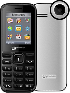 Micromax X2050 Wireless FM+Dual Sim Mobile Phone (White) price in India.