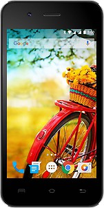Lava IRIS ATOM 4 Inch Android v5.1Lollipop - Black price in India.