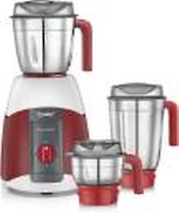 Prestige Plastic Stylo V2 750 Watts Mixer Grinder With 3 Jars (Red) price in India.