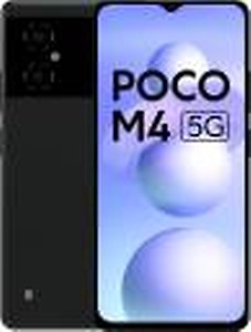POCO M4 5G 128 GB, 6 GB RAM, Cool Blue, Mobile Phone price in India.