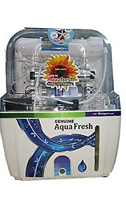 Genuine Aquafresh Sunflower RO System Water Purifier (White,15 Ltr) price in India.