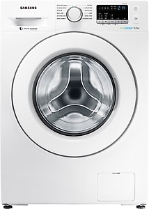 Samsung 8 kg, 5 star, Eco Bubble Technology, AI Control, Wi-Fi, Digital Inverter Motor, Fully-Automatic Front Load Washing Machine Appliance (WW80T504DAB1TL, Hygiene Steam, Black Caviar) price in India.