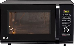 LG 32 L Convection Microwave Oven  (MC3286BLT, Black) price in .