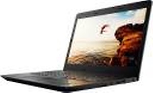 Lenovo ThinkPad E480 Laptop i3 7th Gen 4GB 1TB HDD 14 inch DOS INT Graphics Black price in India.