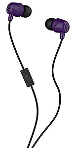 Skullcandy Jib Pill Mic Wired In Ear Earphones With Microphone Purple/Black price in India.
