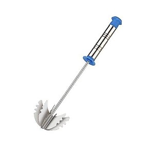 Primelife Stainless Steel Mix Egg, Lassi, Butter Milk Maker, Mixer Spring Hand Press Blender Whisk (Apple Mixi) price in India.