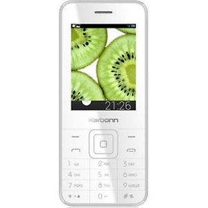 Karbonn Dual Sim K Phone 1 (White-Champagne) price in India.