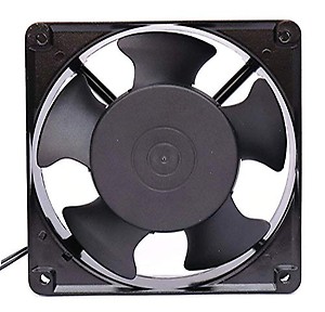 Electronic Spices AC 220v Axial Cooling Blower Exhaust Fan, Size : 4.75 inches for DIY Cooling Ventilation Exhaust for home office Projects price in India.