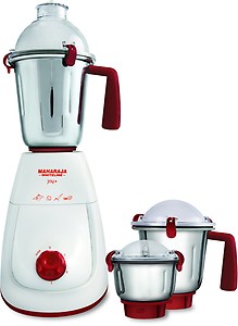 Maharaja Whiteline Speedmix Plus Neo Hand Blender with Stainless Steel Blades | Long Lasting Performance With 250W Motor | 800Ml Multi-Purpose Jar | Detachable Plastic Foot (Turquoise Blue & White) price in India.
