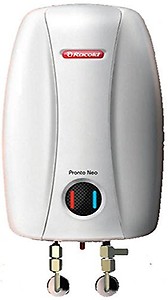 Racold Pronto Neo 1L 3Kw Vertical Instant Water Heater(Geyser), White | Faster Heating | Italian Design |Suitable for High Rise Buildings |3 Levels of Safety | Rust Proof Body | Fire Retardant Cable price in India.