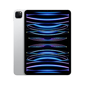Apple iPad Pro 11? (4th Generation): with M2 chip, Liquid Retina Display, 256GB, Wi-Fi 6E, 12MP front/12MP and 10MP Back Cameras, Face ID, All-Day Battery Life – Silver price in India.