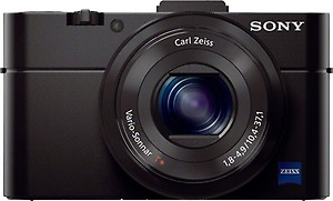 SONY CyberShot DSC-RX100(20.9 MP, 3.6 Optical Zoom, 14x Digital Zoom, Black) price in India.