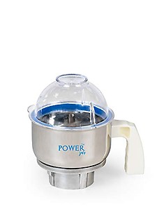 Flora and CO Stainless Steel Mixer Jar with Handle Free Jar Grade Silicon lid Coupler and Food Washer (0.5 Litre) price in .