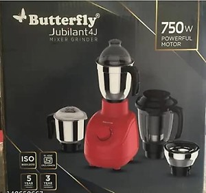 SREE VINAYAGA Electronics Generic Butterfly | Jubilant 750 W 3 Jar Mixer Grinder price in India.