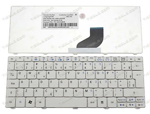 Lapso india Laptop Keyboard Compatible for Acer Aspire One D255 D255E D257 D260 D270 Series (White) price in India.