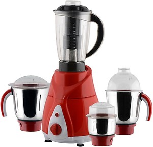 ANJALIMIX Mixer Grinder SPECTRA 1000 WATTS With 4 Jars (Yellow) price in India.