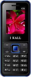 I KALL K20 Red & Blue Combo (1000 mah Battery) with Wireless FM Feature price in India.