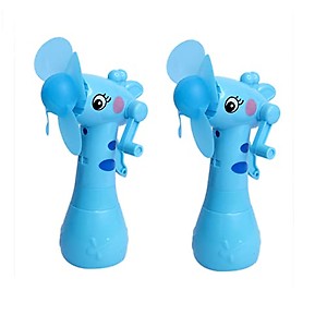 Kabello Kid's Hand Pressure Mini Fan Cute Squeeze Toys/Cool Summer Fan/Fan Without Battery (Multicolor) price in India.