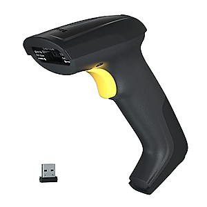 CHITENG Barcode Scanner,1D 2D Qr Code Scanner, Plug & Play,USB Barcode Scanner with Buzzer & LED for Store, Warehouse, Supermarket, Library etc (Wireless) price in India.