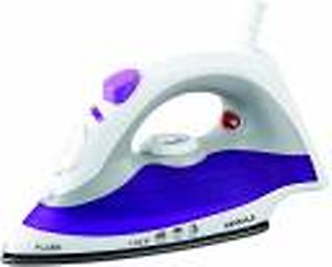 HAVELLS Flare 1250 W Steam Iron with Teflon Coated Sole Plate, Vertical & Horizontal Ironing & 2 Years Warranty. (Purple) price in India.