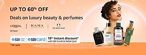 Up to 60% Off Deals on luxury Beauty & Perfumes