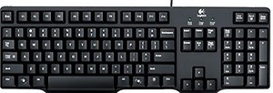 Logetech Classic Ps2 Key Board (K-100) price in India.