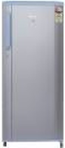 Candy 225 Liters 2 Star Direct Cool Single Door Refrigerator with Turbo Icing Technology (CSD2252MS, Moon Silver) price in India.