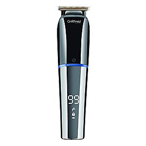 Groomiist Copper Series IPX6 Waterproof Corded/Cordless Hair & Beard Trimmer CS-95 with LED Digital Display: 90 Minutes Running Time & 0.5-12MM Trimming Range (Black and Chrome) price in India.