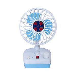 GLAN High Speed Portable Table Desk Fan With Led Light For Home, Table Fan And Tilt Adjustable Head For Kitchen (Multicolor) price in India.