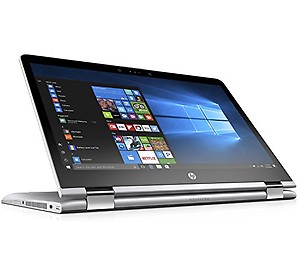 HP Pavilion x360 14-ba123tu 14 Inch Touchscreen Convertible Laptop (8th Gen Intel i5-8250U/8GB DDR4/1TB/Win 10/MS Office H and S 2016) Natural Silver price in India.