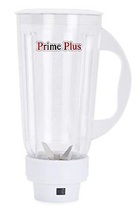 Prime Plus Abs Plastic Transparent Home/Commercial Juicer Jar only for Mixer Grinder (2 Liter) White. price in India.
