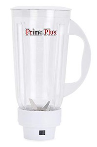 Prime Plus Abs Plastic Transparent Home/Commercial Juicer Jar only For Mixer Grinder (2 Liter) White. price in India.
