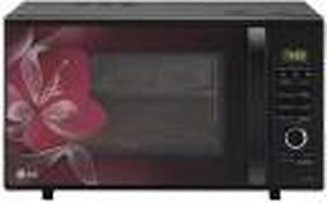 LG 28 L Convection Microwave Oven  (MJ2886BWUM.DBKQILN, Black) price in India.