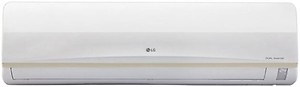 LG 1 Ton 3 Star Split Inverter AC - White  (JS-Q12PUXA, Copper Condenser) price in India.