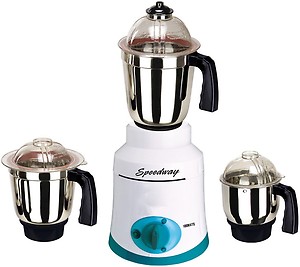 Speedway SW-MG16 123 New-MG16 123 1000 W Mixer Grinder (3 Jars, Green) price in India.