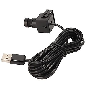 Web Camera, USB Web Camera 1/3 CMOS Sensor Plug and Play High Frame Rate for Home (USB)