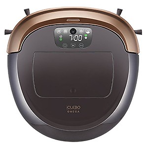 iCLEBO Intelligent Cleaning Robot with Increased Suction Power, Mapping Camera and Sensors (Omega Gold) price in India.