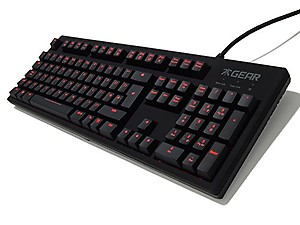 Fnatic Gear Rush LED Backlit Mechanical Pro Gaming Keyboard with Red MX Cherry Switches, US Layout price in India.