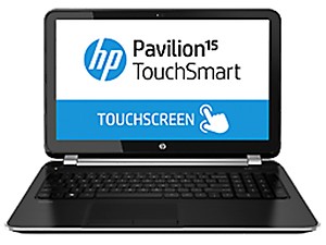 HP Pavilion TouchSmart 15-n015tx 15.6-inch Notebook PC Without Laptop Bag price in India.