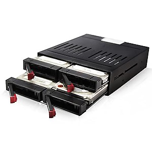 CATKOO HE-2006 4-Slot Internal Hard Disk Rack Support Four 2.5 inch SATA HDD/SSD Easy Installation Plug and Play price in India.