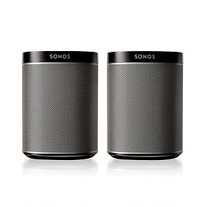 Sonos PLAY:1 2-Room Wireless Smart Speakersfor Streaming Music - Starter Set Bundle (Black) price in India.