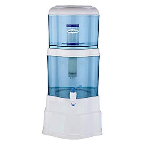 NEXQUA Dew Non-Electric Ultra Filtration Based Gravity Water Filter and Purifier With 14 Litre (7+7 Litre Combined) Storage and Plastic Tap (UF Gravity + TDS Meter) price in India.