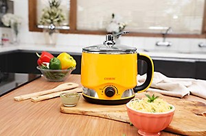 Clearline 8-in-1 Multi-cook Kettle : Vibrant Yellow Colour - One Appliance : Multiple Function price in India.