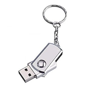 USB 2.0 Interface, Plug and Play, Durable Solid Metal (8GB)