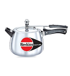Hawkins HC40 Contura 4-Liter Pressure Cooker, Small