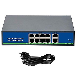 ITS 8+2 PoE 10 Port Smart Switch with 8 PoE and 2 Uplink Ports price in .