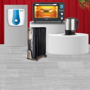 Up to 60% off on Winter Appliances